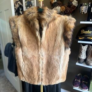 Vintage Niki Fox & Rabbit Fur Vest
